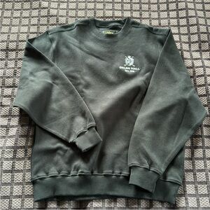 NWOT Men's Galen Hall Golf Club Monterey Knit Crew Pullover, Black, Large